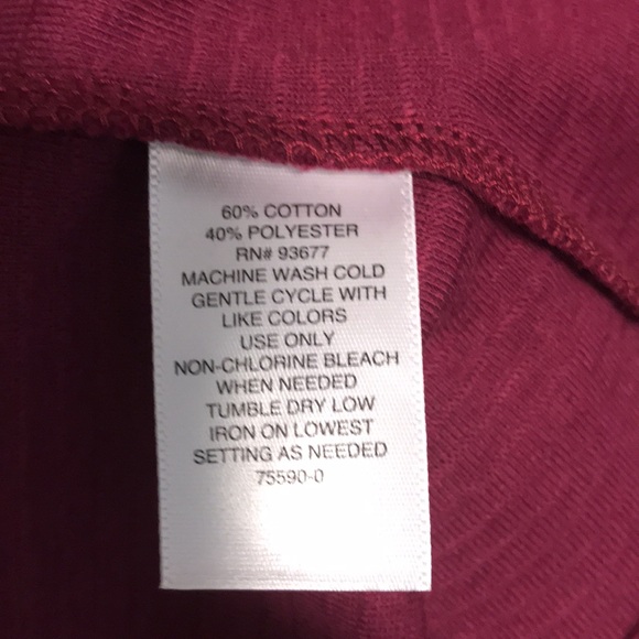 NEW Liz Claiborne Short Sleeve Tee Shirt Dress. XL - Picture 11 of 11